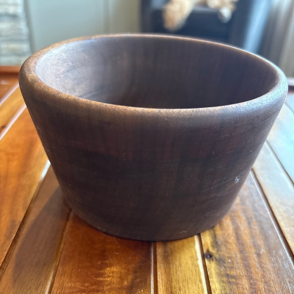 Hand Carved Wooden Bowl